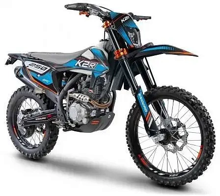Мотоцикл K2R 250 EFC, Blue/Black, 2023